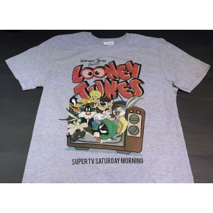 Looney Tunes - Retro TV Cartoon Official Fitted Jersey T Shirt ( Men S, M, L ) ***READY TO SHIP from Hong Kong***
